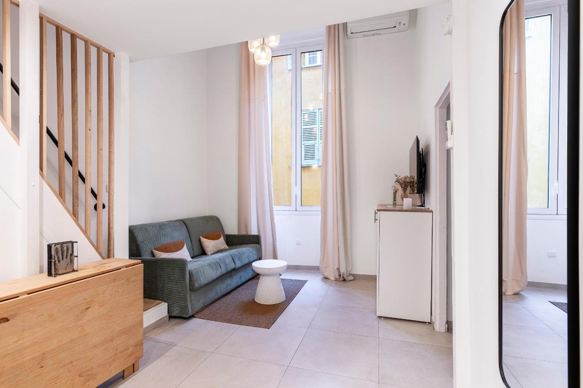 2 Pieces Dans Le Vieux Nice - A 3 Min De La Mer Et Du Celebre Cours Saleya Exterior photo